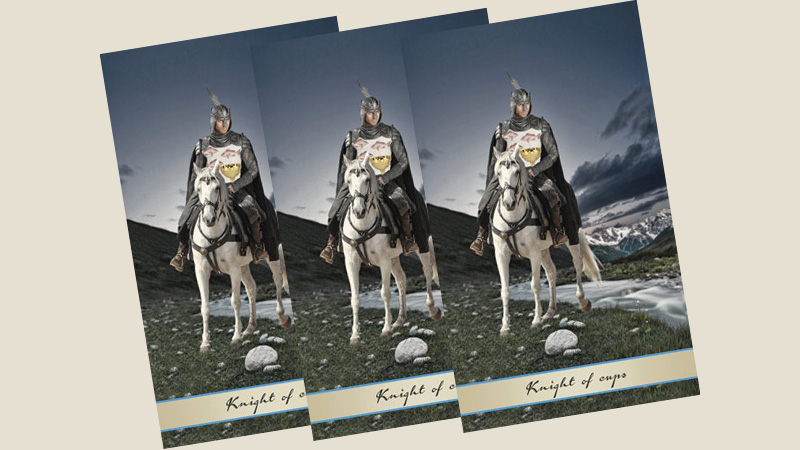 Knight of Cups vừa là chàng chiến binh vừa là chàng nhà thơ lãng mạn